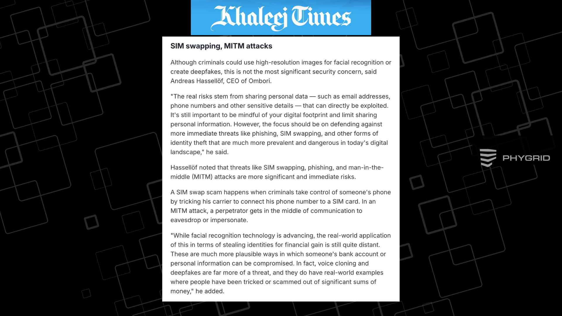 UAE: High-resolution images on social media are a gateway to identity theft