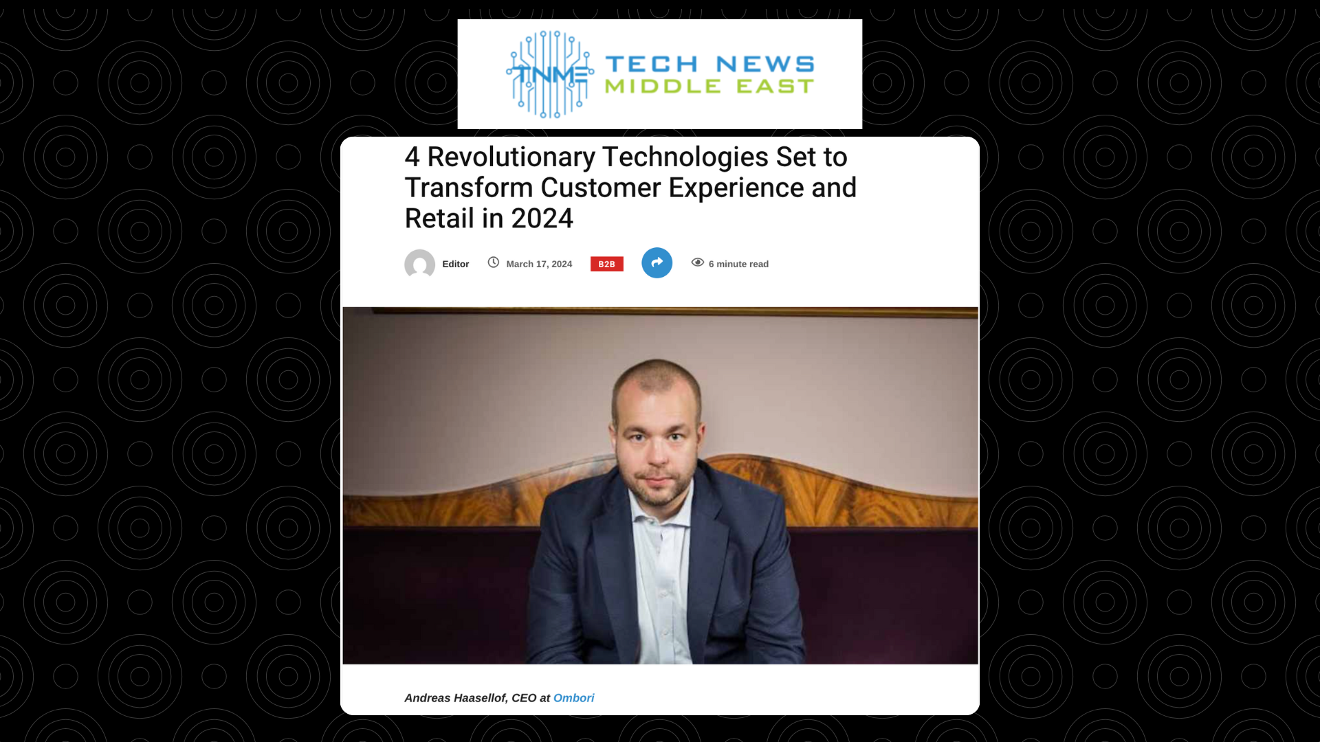 4 technologies that could revolutionize CX/Retail in 2024.